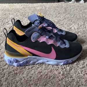 Nike React Element 55 'Black Palest
Purple'